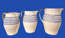 Vintage Art Deco  Set of 3