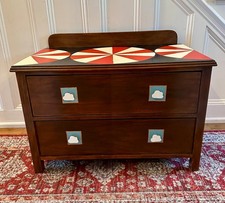 Vintage Wood Chest of Drawers