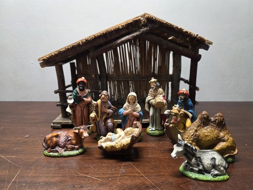 Italian nativity set