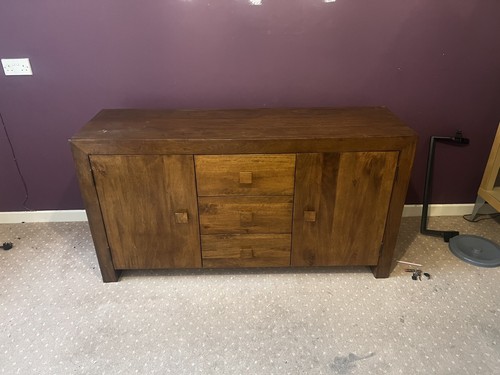 Next dark brown wood - , sideboard
