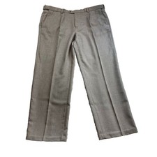 Jack Reid Mens Trousers 38R Grey Straight Fit Lightweight Waist 38 Leg 29 Inch