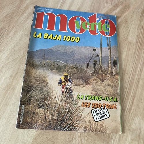 Moto verte 1980 original - moto,