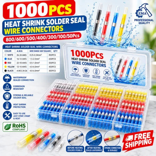1000pcs waterproof solder - waterproof,