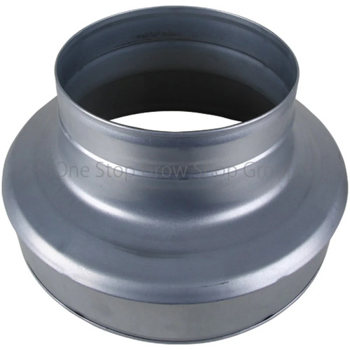 Ducting reducer enlarger - enlarger, metal