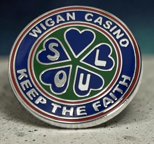 Northern soul badge wigan - northern,