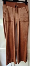 Juicy Couture Velour Dusty Pink Del Ray Sweatpants Size XS