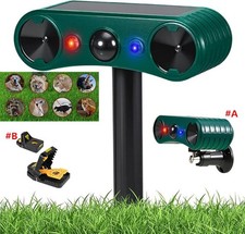 Ultrasonic Solar Cat Dog