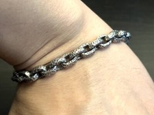 Solid 925 sterling silver mens - sterling,