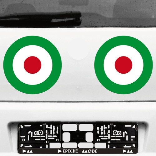Stickers tattoo cm target - 2,