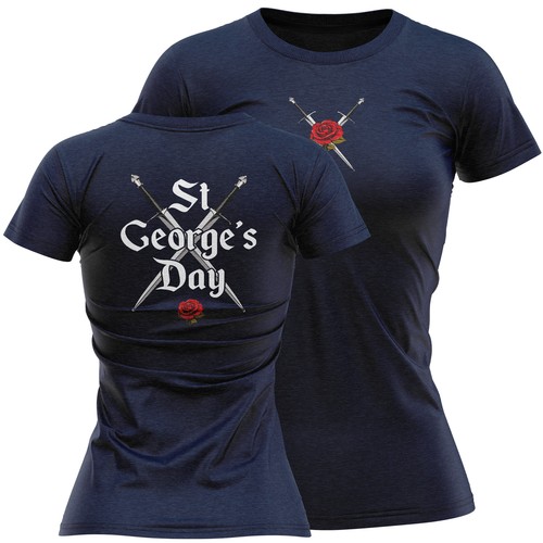 Georges day red rose - day,