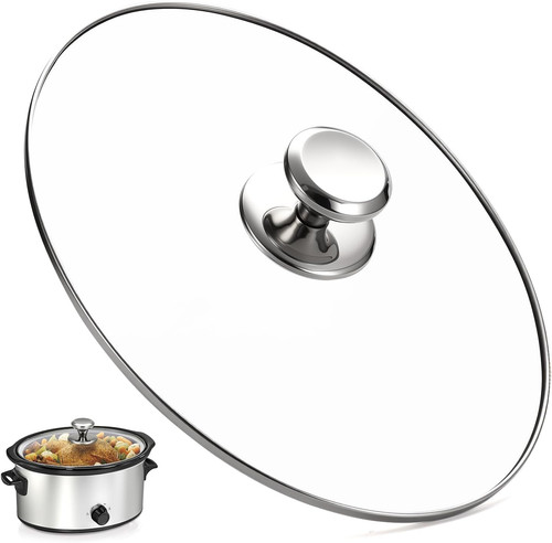 Oval glass lid - oval,