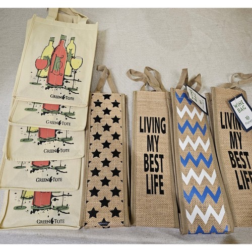 Lot wine bags - of, reusable