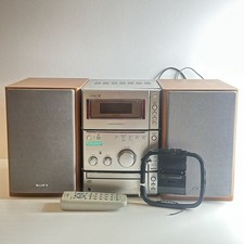 Sony CMT-CPX1 Micro Hi-Fi Bookshelf Stereo System CD/Tape/FM/AM w/Remote