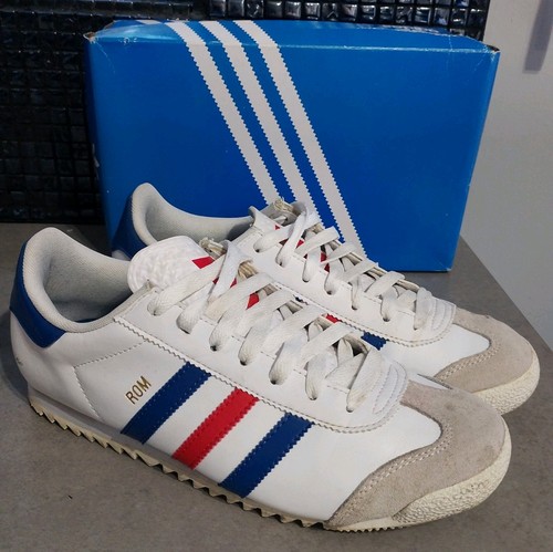 Adidas rom mens white stripe - rom,