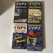 Cops VHS 911 Emergencies War
