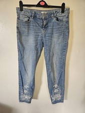 Tu Womens Jeans Size 14S Blue