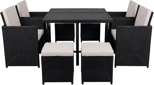 Seater rattan garden dining - garden,