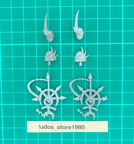 Slaanesh heads pads - heads,