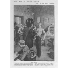 BOER WAR Testing Recruits