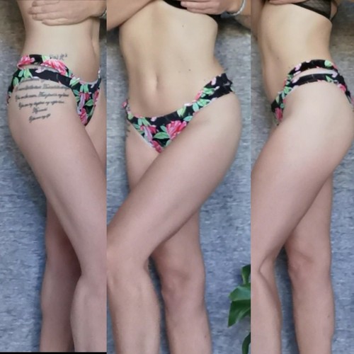 Ladies bikini bottoms scarlet - bikini,