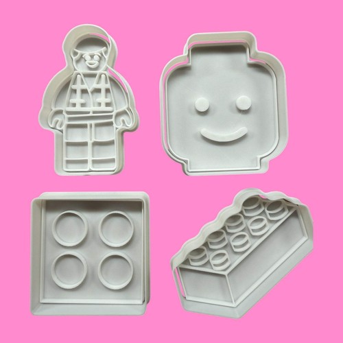 Lego inspired cookie cutter - cookie,