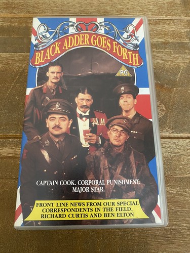 Blackadder goes forth - blackadder, vhs