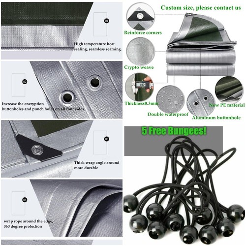 Tarpaulin extra heavy - heavy, duty