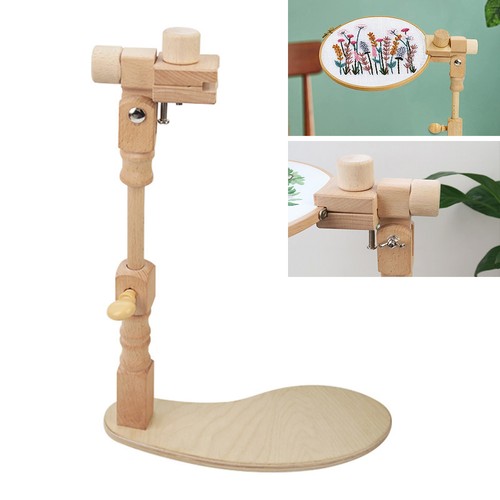 Wooden cross stitch rack - cross,