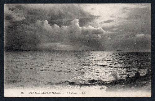 Postcard weston super - postcard,