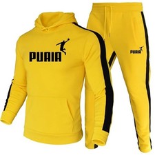 2-pcs Mens Winter Full Tracksuit Hoodie Jogger Sweatshirt Jacket Pants Set new