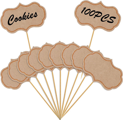100pcs cheese markers for - 100pcs,