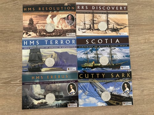 Pobjoy mint tall ships - ships, bu