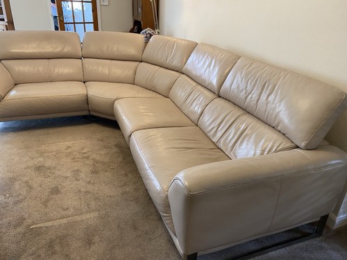 Leather corner sofa furniture - leather,