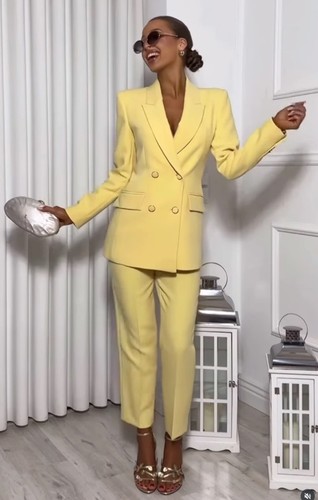 Zara new yellow - yellow, double