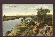 Postcard German South West On the Omaruru River