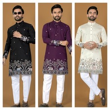 Indian Embroidery Mens Kurta