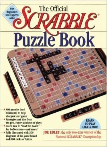 Official scrabble puzzle - puzzle, book,