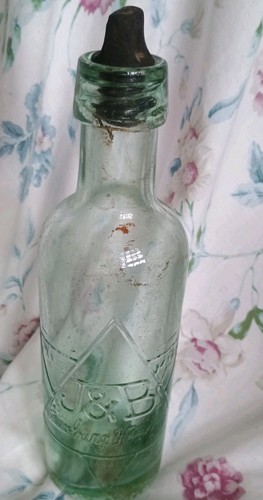 Vintage glass b - b, jewsbury