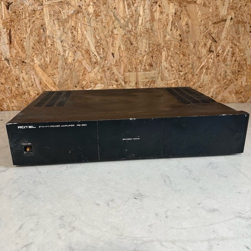 Vintage rotel rb850 stereo - vintage,