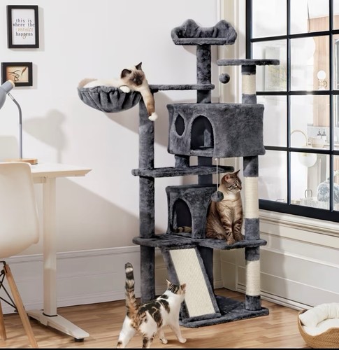 Cat tree 145cm tower - 145cm,