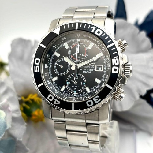 Seiko chronograph wristwatch - chronograph,