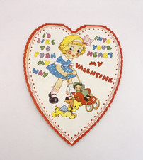 Vintage Valentine Card DIecut