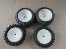 HOTLAP FRONT AND REAR WHEELS AND TIRE STF320 MINI SPIKE SCHUMACHER CAT TIRES