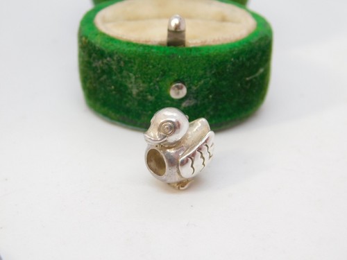 Sterling silver little duck - sterling,
