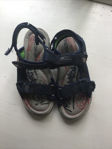 Boys wrangler blue sandals - boys,