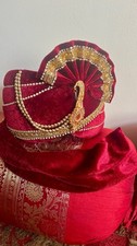 Men’s Maroon Indian Turban