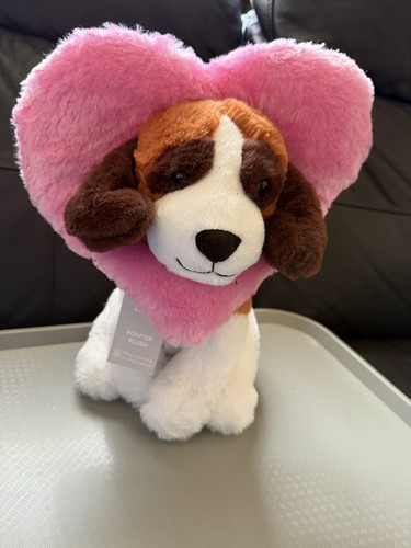 Dog teddy bear with heart - dog,