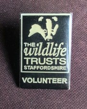Staffordshire Wildlife Trust Volunteer Pin Badge
