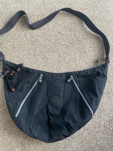 Kipling black medium crossbody - kipling,