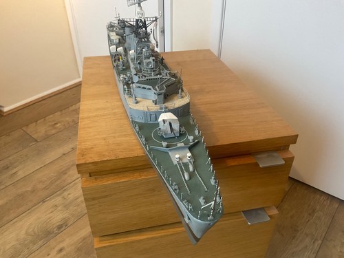 Model boat hms tribal - boat,
